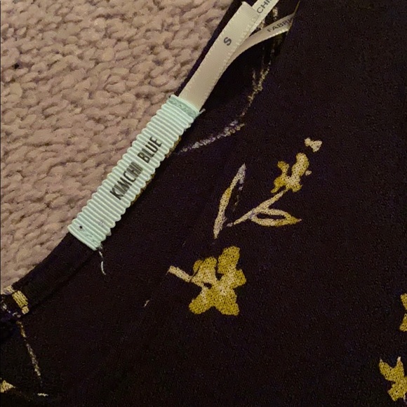 Flowery urban outfitters layering top - Picture 2 of 4